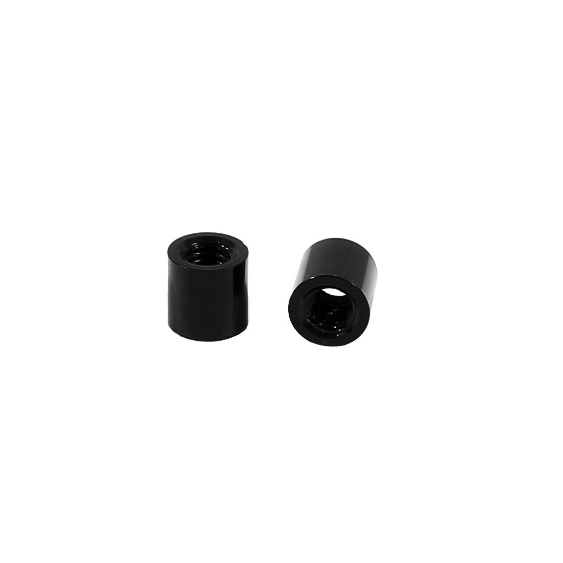 uxcell Uxcell 5Pcs M3 x 5mm Round Aluminum Column Alloy Standoff Spacer Stud Fastener for Quadcopter Black