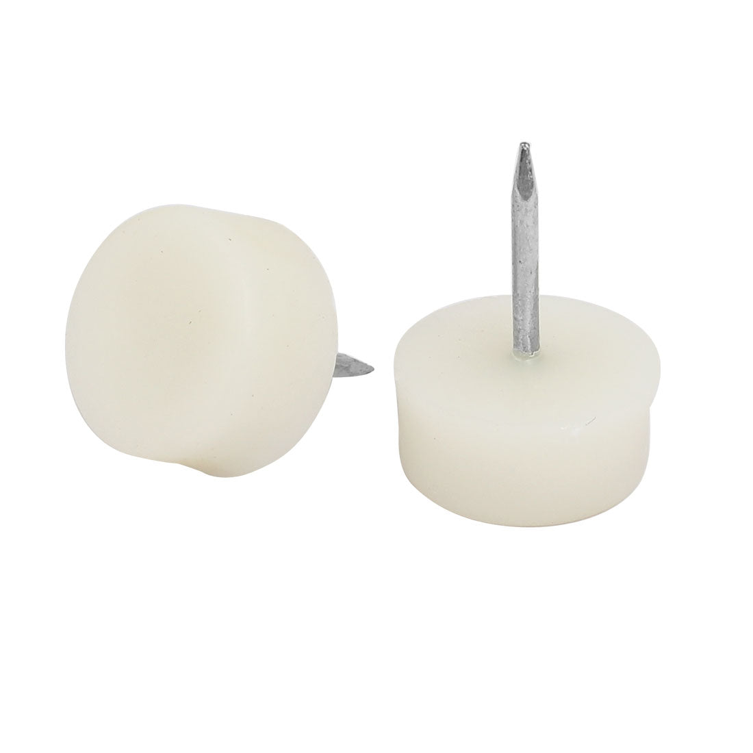 Furniture Legs Feet Plastic Nailon Slider Tack Glides Protector 22mm