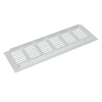 Harfington Uxcell Aluminum Alloy Air Vent Louvered Grill Cover Ventilation Grille 250mmx80mm