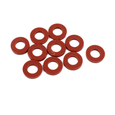 Harfington Uxcell 10pcs 19mm x 10mm x 3mm O-Ring Hose Gasket Silicone  for  Heater