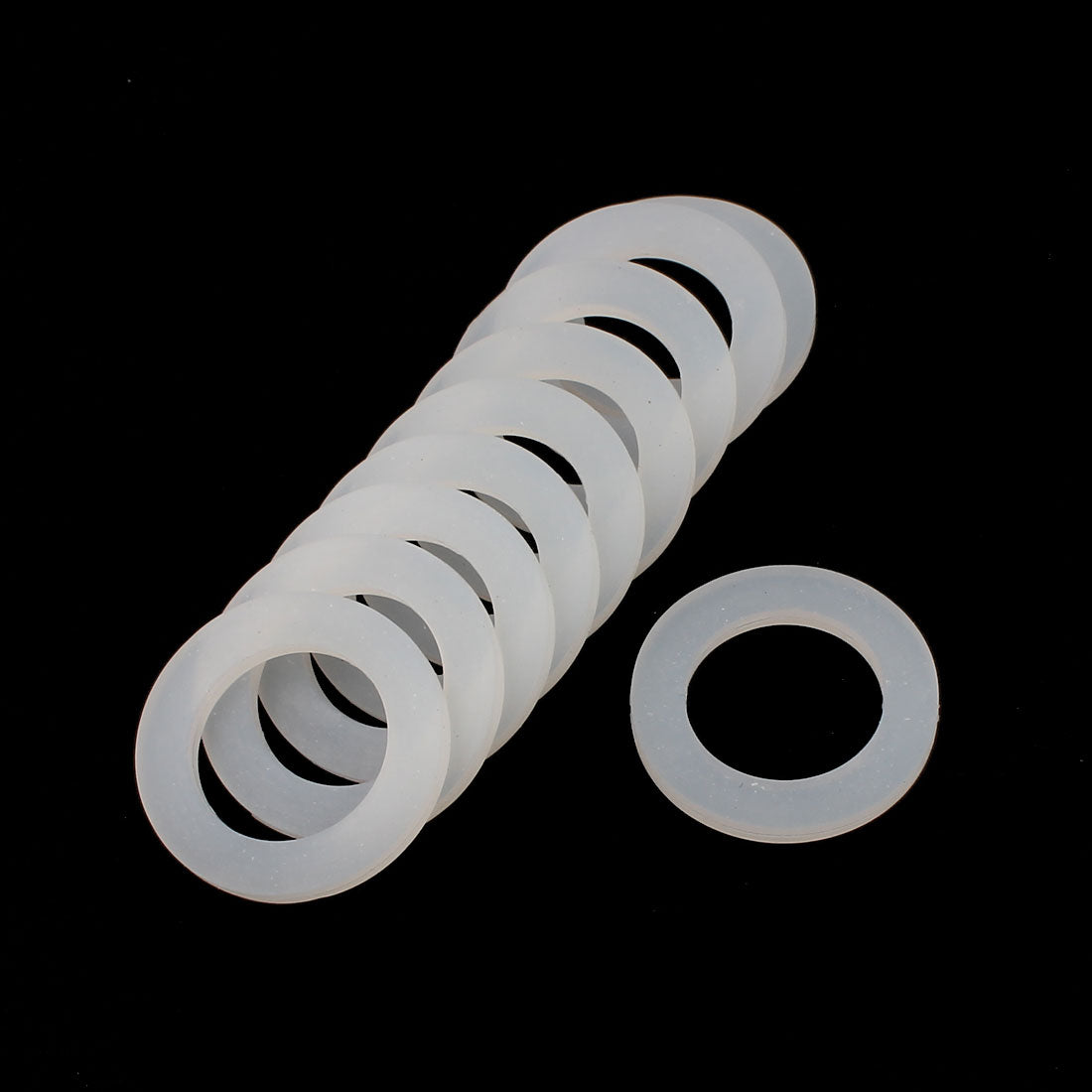 uxcell Uxcell 21 x 31 x 3mm O-Ring Hose Gasket Flat Rubber  Lot for  Heater 10pcs