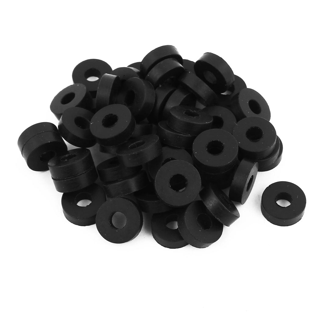 uxcell Uxcell OD ID O-Ring Hose Gasket Flat Rubber Washers Grommet Pack of 50