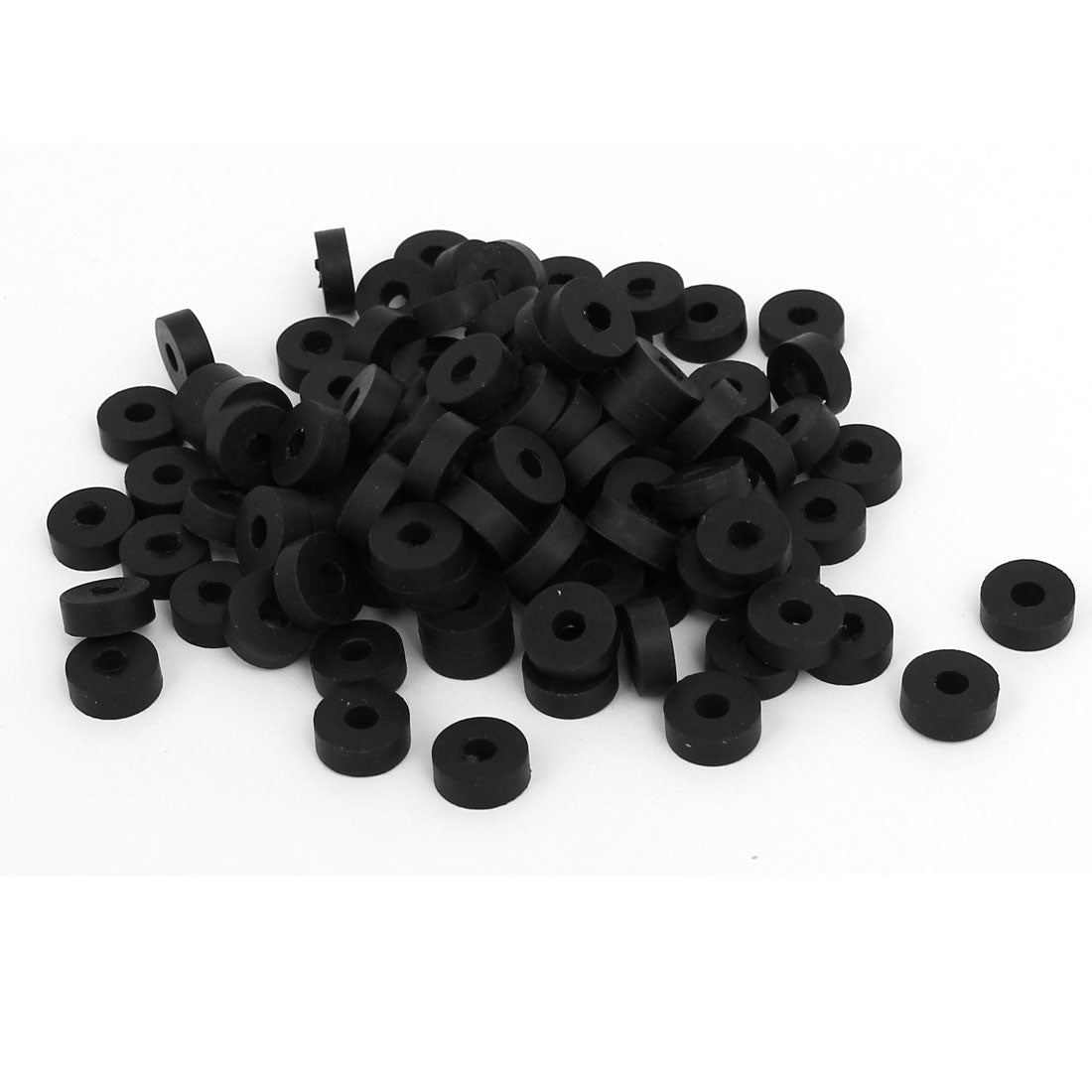 uxcell Uxcell 11mm OD O-Ring Hose Gasket Flat Rubber  Lot for  Grommet 100pcs