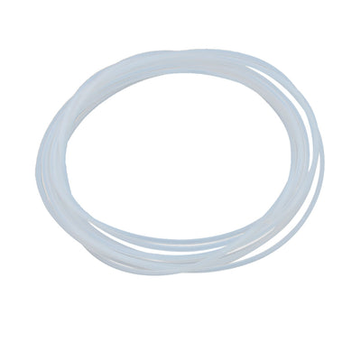 Harfington Uxcell 0.6mm x 1mm PTFE High Lubricating Ability Tubing 5 Meters 16.4Ft for Electronics