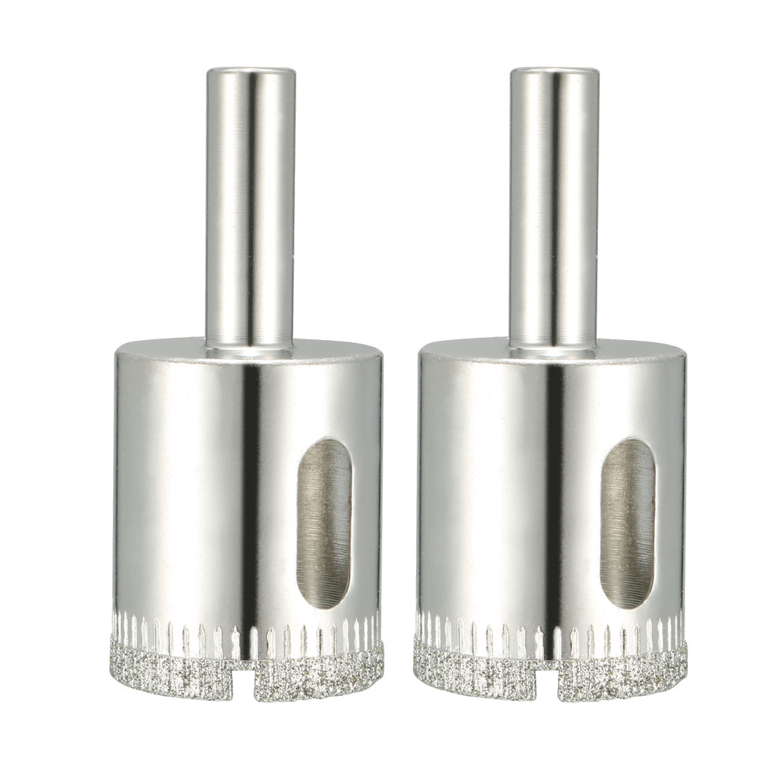 uxcell Uxcell 25mm Diamond Grit Hole Saw Drill Bit 2PCS for Tile Glass