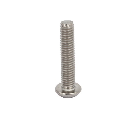 Harfington Uxcell M4x20mm 304 Stainless Steel Button Head Torx Security Tamper Proof Screws 25pcs