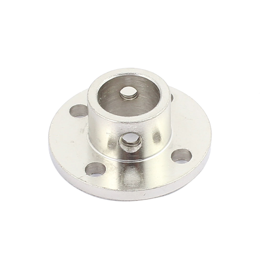 uxcell Uxcell Rigid Flange Coupling Motor Guide Shaft Coupler Motor Connector for DIY Parts silver
