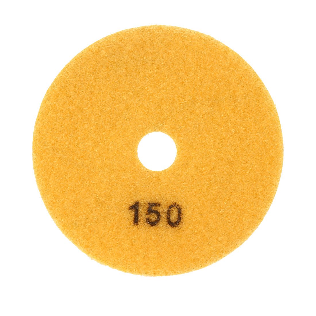 uxcell Uxcell 4" Diamond Wet Polishing Pad Disc Grit 150 10pcs for Granite Concrete Marble