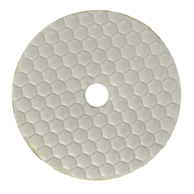 Harfington Uxcell 3-inch Diamond Dry Polishing Pad 5 in 1 for Sanding Marble Granite Stone