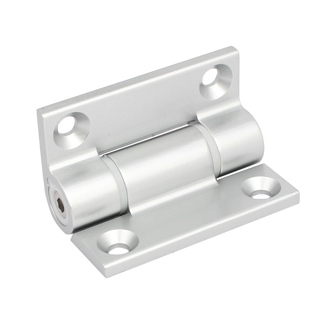 uxcell Uxcell Household Cabinet Door Zinc Alloy Adjustable Bearing Hinge Silver Tone