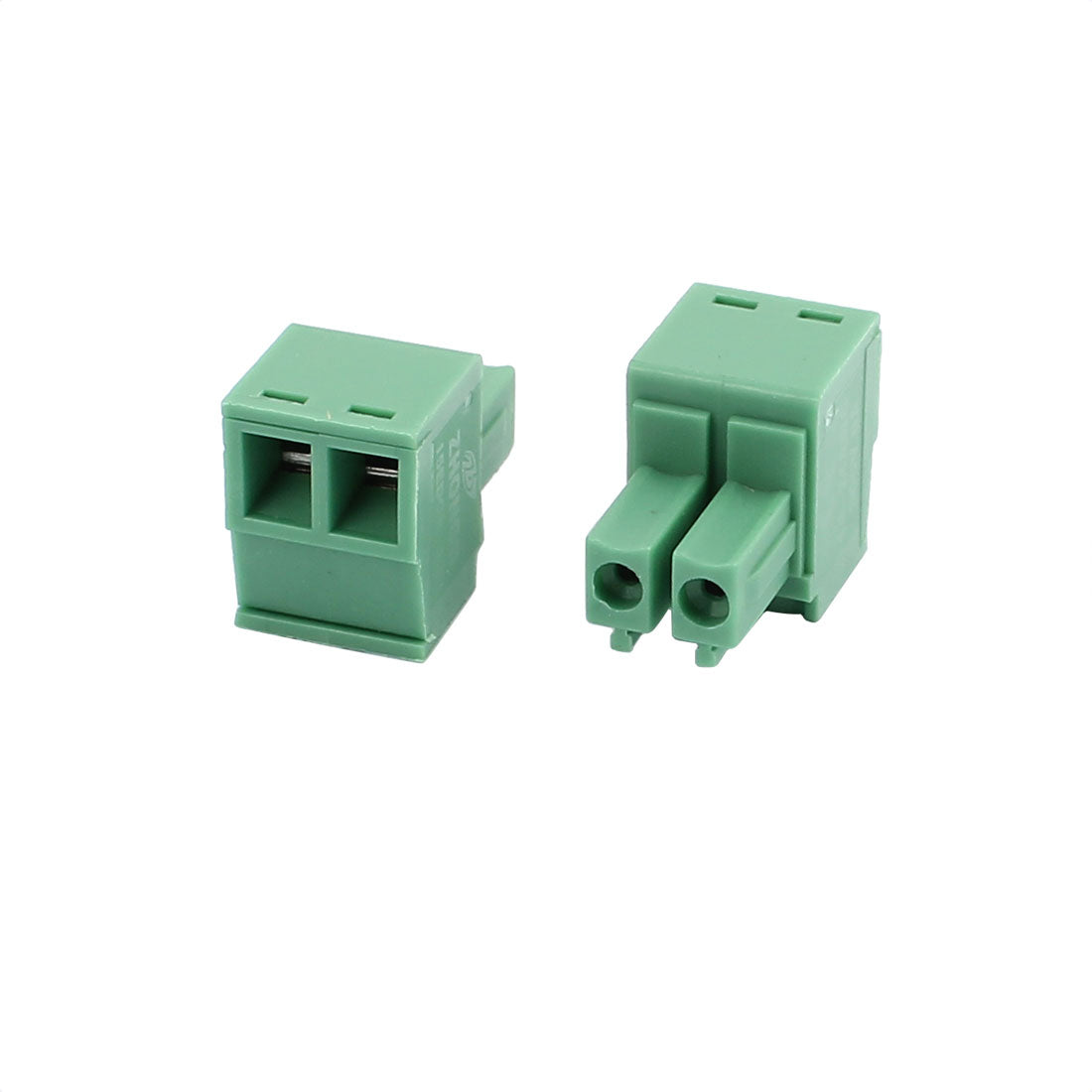 uxcell Uxcell 20Pcs 300V 2EDGK 3.81mm Pitch 2-Pin PCB Screw Terminal Block Connector