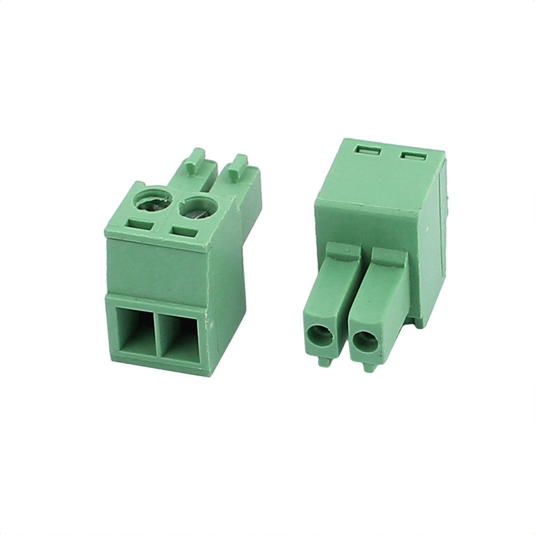 uxcell Uxcell 50Pcs 300V KF2EDGK 3.5mm Pitch 2-Pin PCB Screw Terminal Block Connector