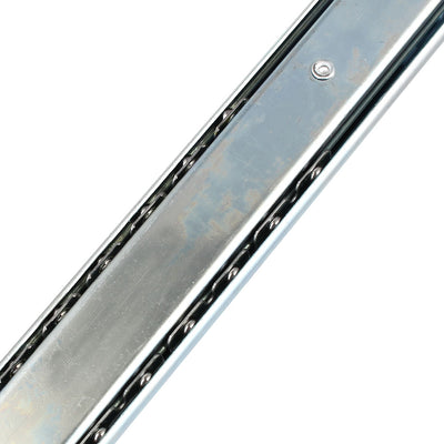 Harfington Uxcell Cabinet Drawer 2-Section Telescopic Ball Bearing Slides Rail Track 16'' Length 4pcs