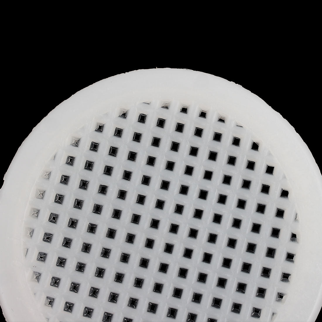 uxcell Uxcell Furniture Cupboard Plastic Round Perforated Mesh Air Vents Louver Ventilation 5mm 15pcs