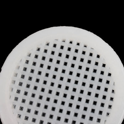 Harfington Uxcell Furniture Cupboard Plastic Round Perforated Mesh Air Vents Louver Ventilation 5mm 15pcs