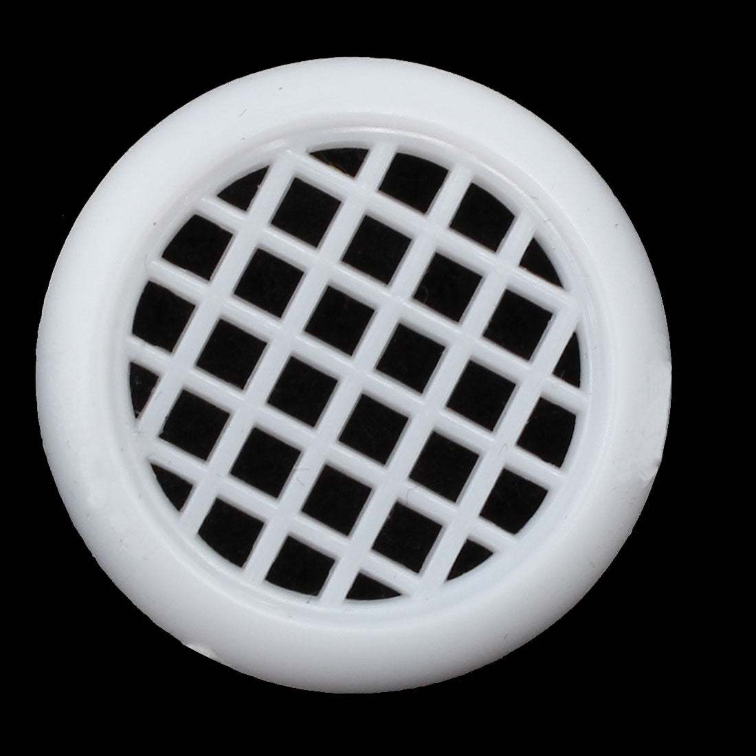 uxcell Uxcell Shoes Cabinet Plastic Square Mesh Hole Air Vent Louver Cover White 31mm Dia 10pcs