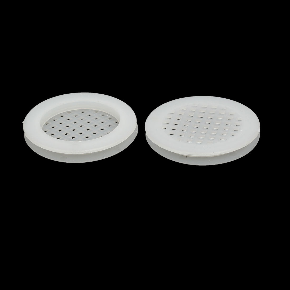 uxcell Uxcell Shoes Cabinet Plastic Square Mesh Hole Air Vent Louver Cover 45mm Dia 100pcs