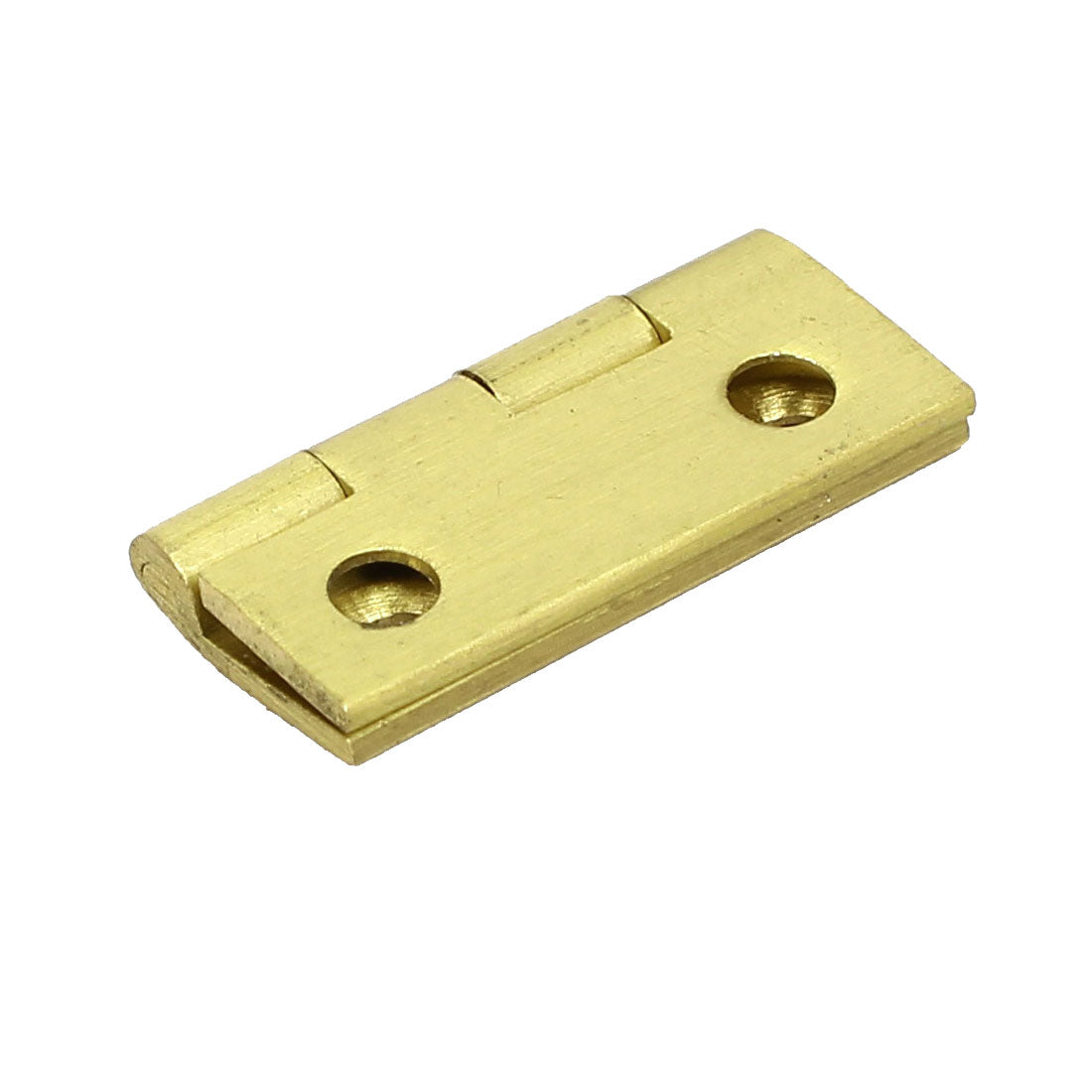 uxcell Uxcell Jewelry Box Brass Bearing Door Hinge Gold Tone 25mm 1-inch Length