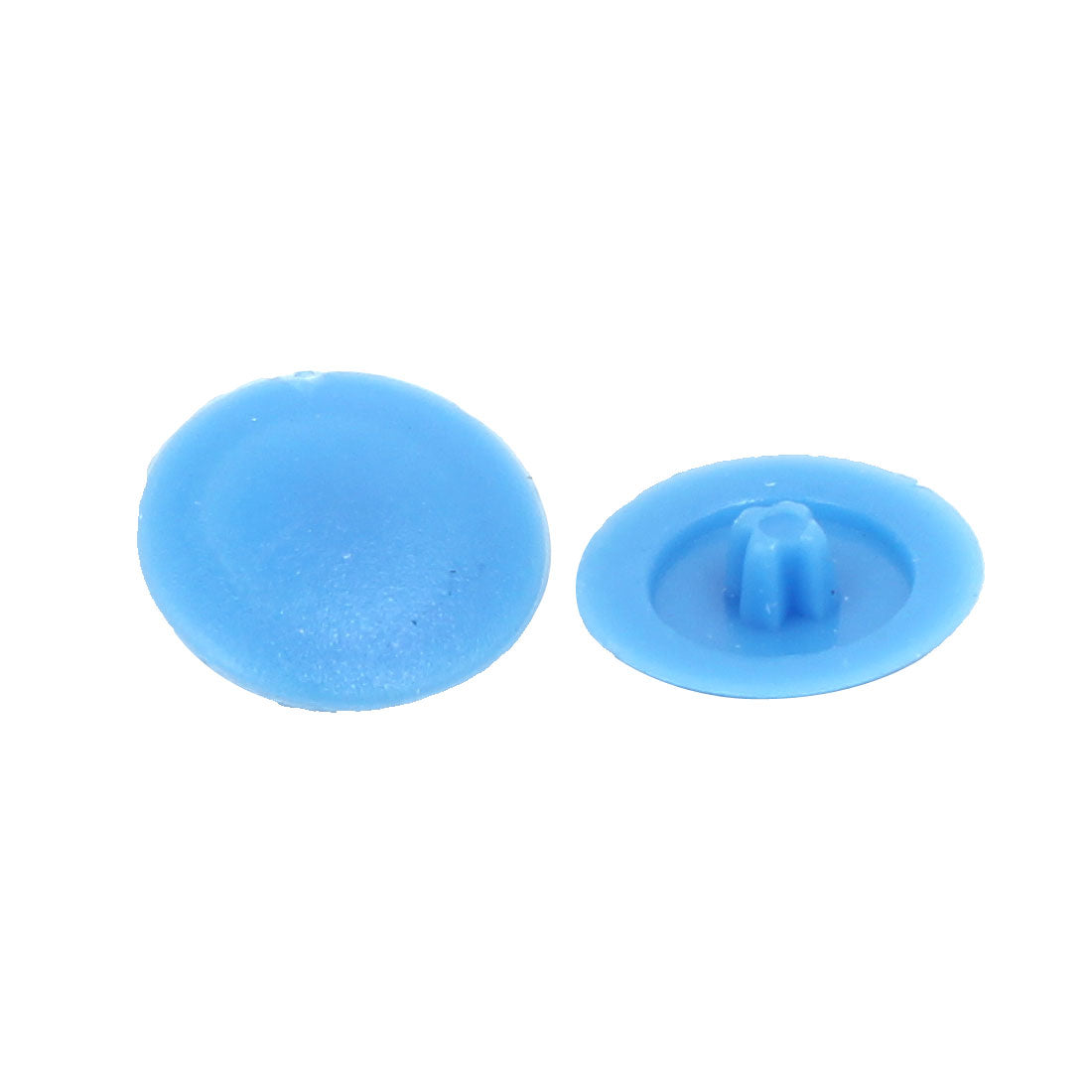 uxcell Uxcell 12mm Dia Plastic Phillips Screw Cap Hole Plugs Dust Proof Covers Blue 100pcs