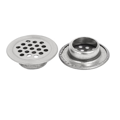Harfington Uxcell 19mm Bottom Dia Stainless Steel Round Mesh Hole Air Vents Louver 30pcs