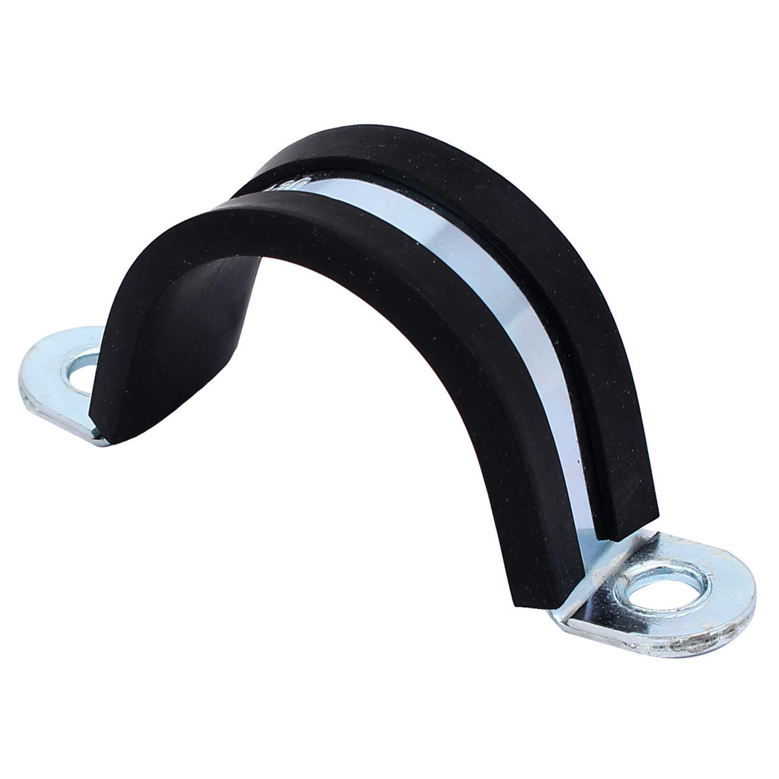Uxcell M30 EPDM Rubber Lined U Shaped Pipe Tube Strap Clamps Clips uxcell-m30-epdm-rubber-lined-u-shaped-pipe-tube-strap-clamps-clips