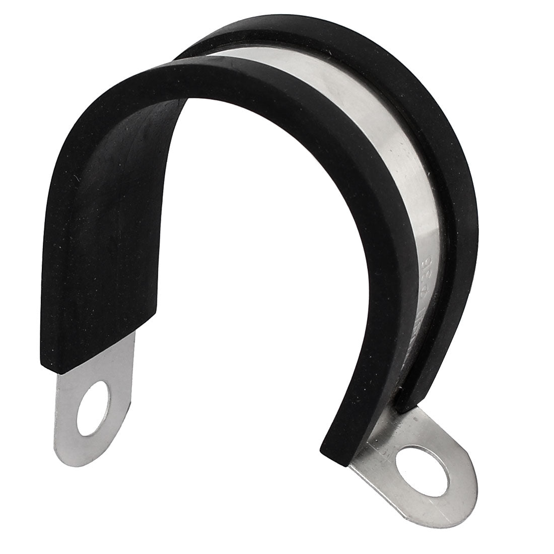 uxcell Uxcell 36mm Dia EPDM Rubber Lined P Clip Water Pipe Tube Hose Clamp Holder