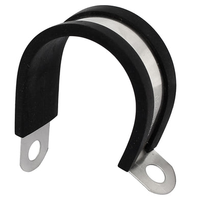 Harfington Uxcell 36mm Dia EPDM Rubber Lined P Clip Water Pipe Tube Hose Clamp Holder