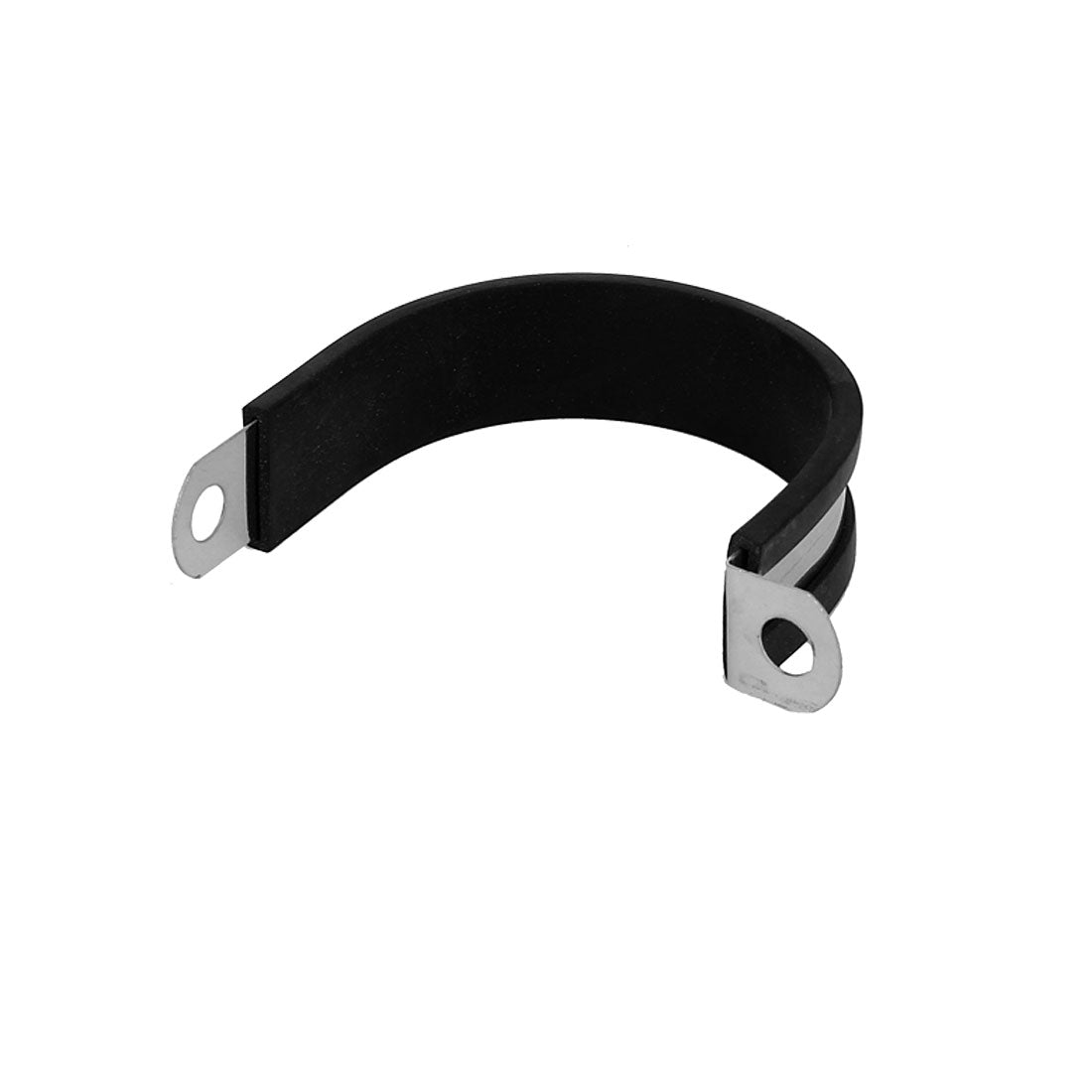 uxcell Uxcell 50mm Dia EPDM Rubber Lined P Clip Water Pipe Tube Hose Clamp Holder