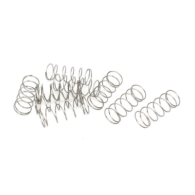uxcell Uxcell 0.5mmx12mmx30mm 304 Stainless Steel Compression Springs 10pcs