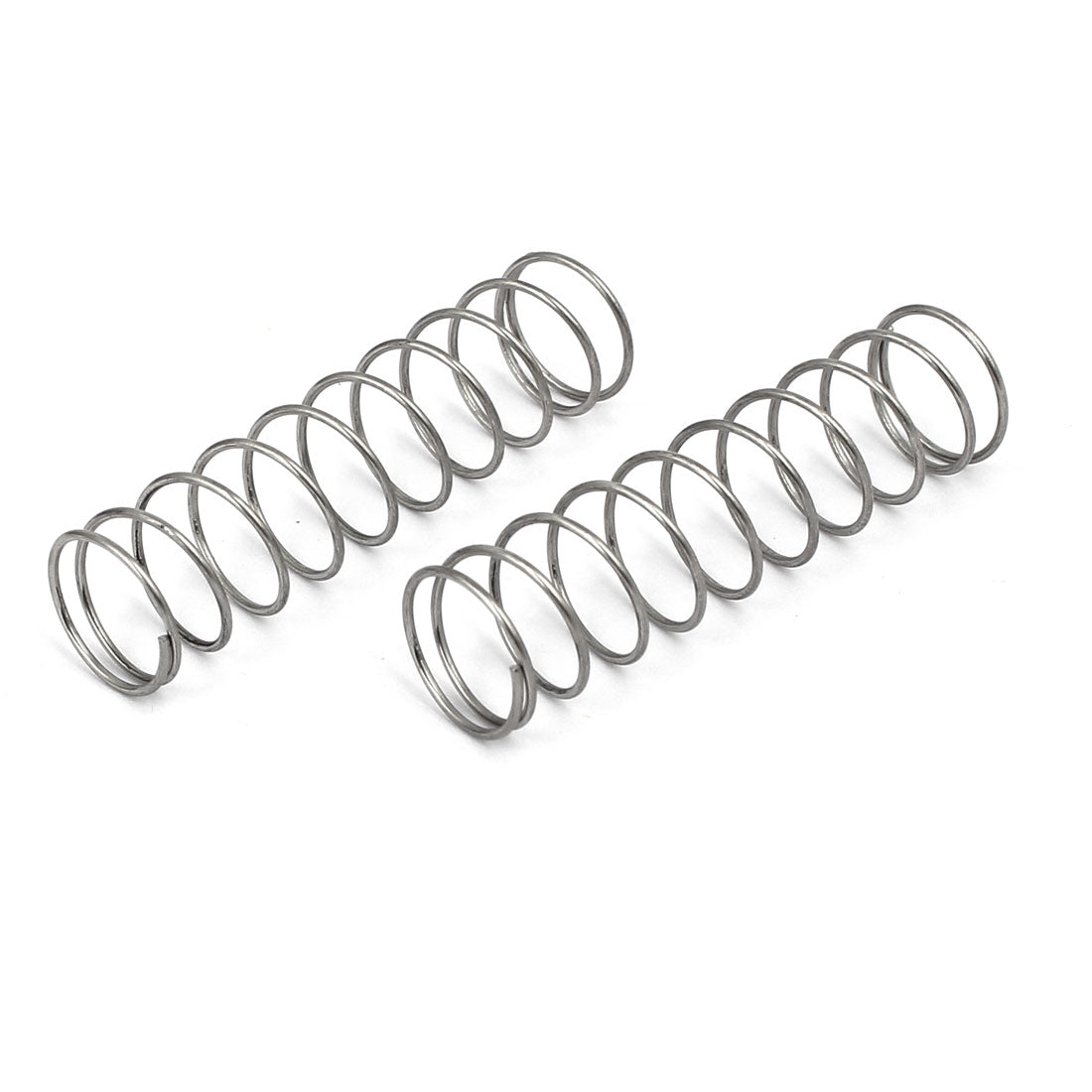Uxcell 0.8mmx13mmx50mm 304 Stainless Steel Compression Springs 10pcs ...