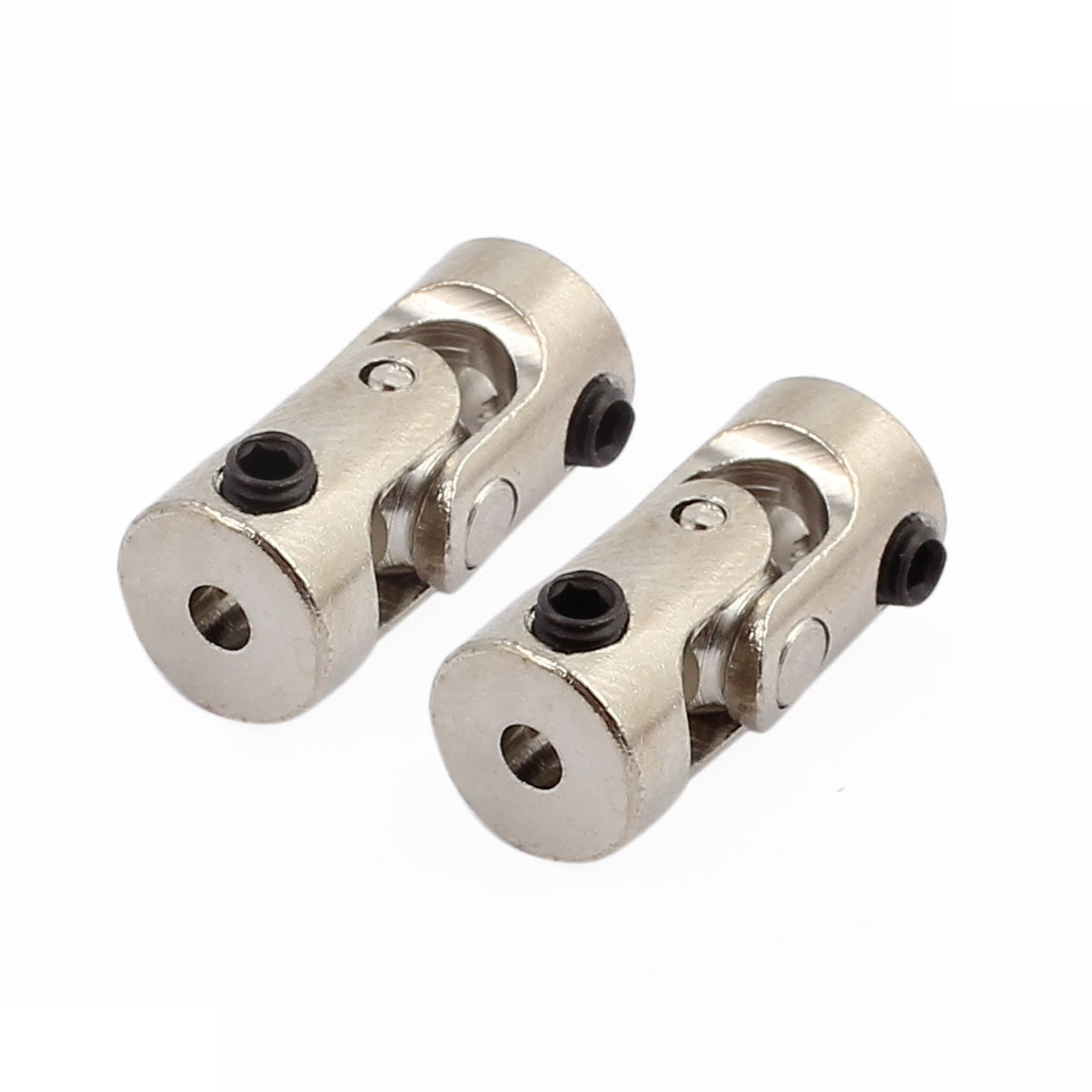 uxcell Uxcell 2.3mm to 2.3mm Inner Dia Rotatable Universal Metal U Joint accoupler 2pcs