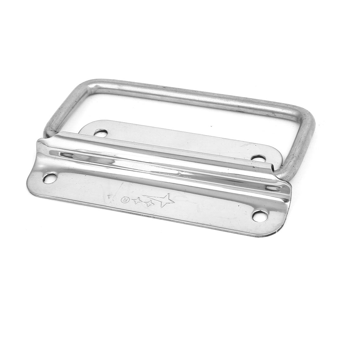 uxcell Uxcell Toolbox Chest Case Stainless Steel 90 Degree Folding Pull Handle 100mm Long