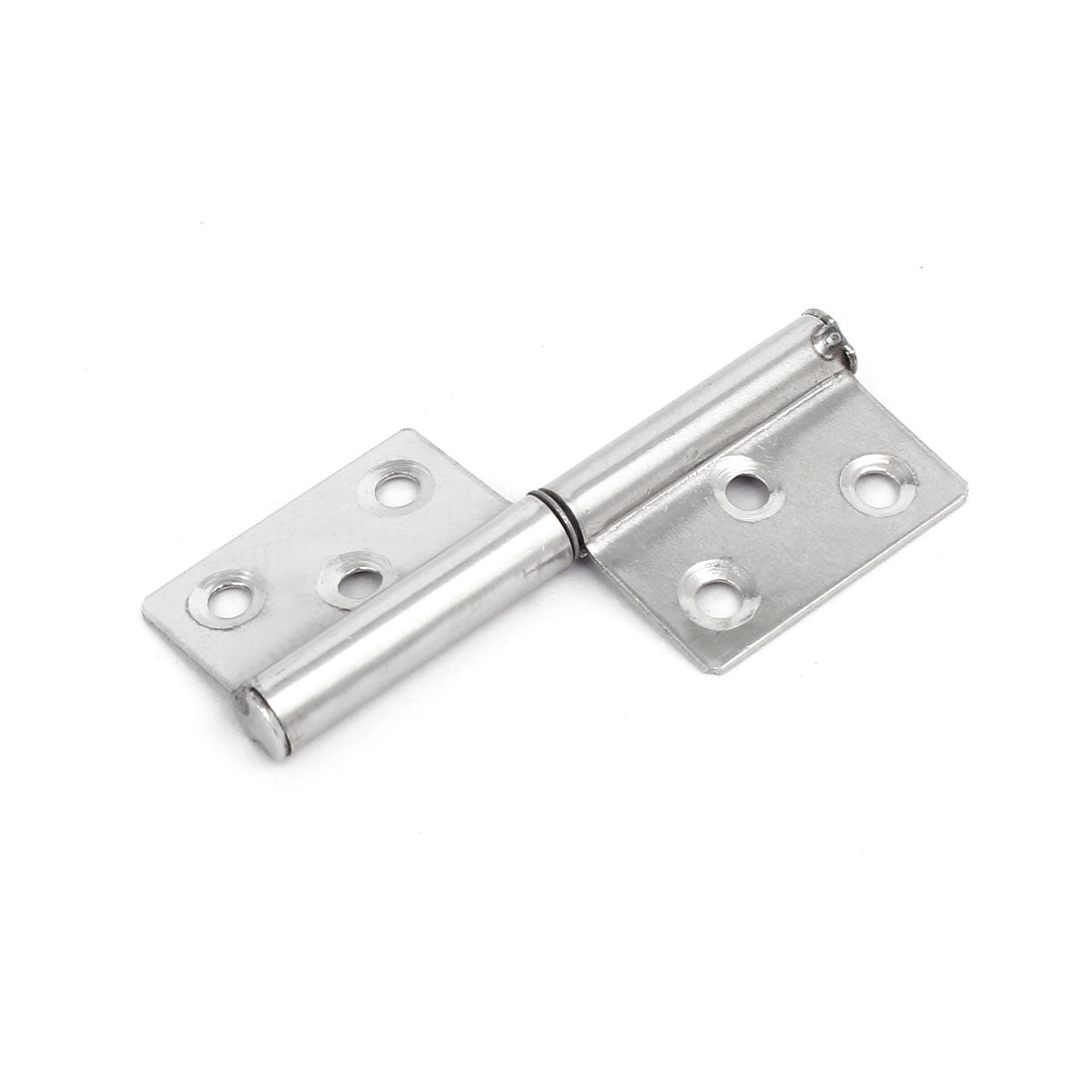 uxcell Uxcell 2.5-inch Length Stainless Steel Lift Off Detachable Flag Hinge Silver Tone