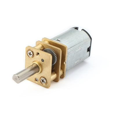 Harfington Uxcell DC3V 19RPM Micro Gear Box Speed Reduction Motor Electric Geared Motor with 2 Terminals
