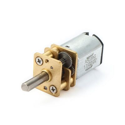 Harfington Uxcell DC3V 50RPM Micro Gear Box Speed Reduction Motor Electric Geared Motor with 2 Terminals