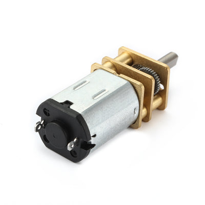 Harfington Uxcell DC3V 50RPM Micro Gear Box Speed Reduction Motor Electric Geared Motor with 2 Terminals