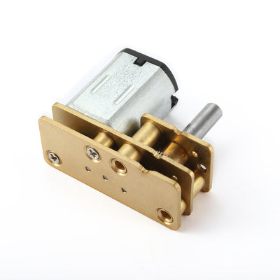 Harfington Uxcell DC 6V 300RPM Mini Speed Reduction Motor Electric Micro Gear Box with 2 Pins
