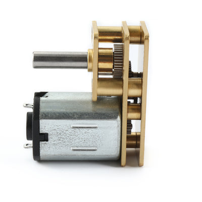 Harfington Uxcell DC 6V 300RPM Mini Speed Reduction Motor Electric Micro Gear Box with 2 Pins