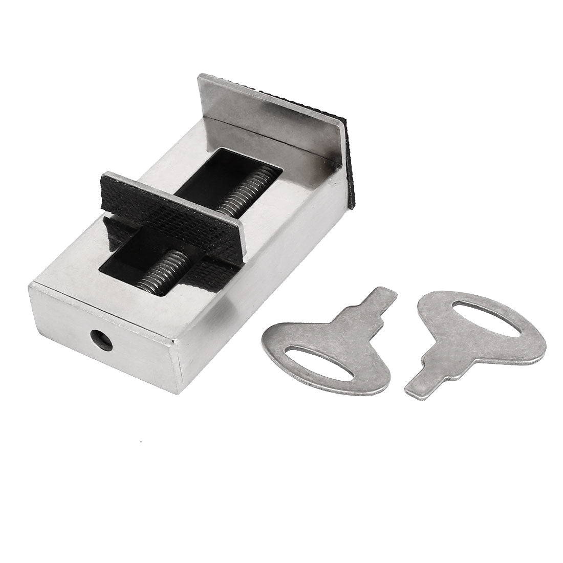 uxcell Uxcell 304 Stainless Steel Security Sliding Window Anti-Theft Door Sash Lock Restrictor