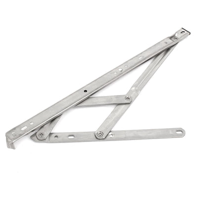 Harfington Uxcell 16-inch 304 Stainless Steel Casement Window Friction Hinge Stay Silver Tone