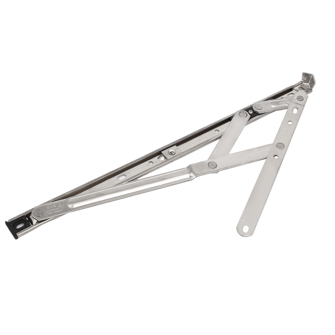 uxcell Uxcell 16-inch 202 Stainless Steel Foldable Casement Window Friction Hinge 4 Bar