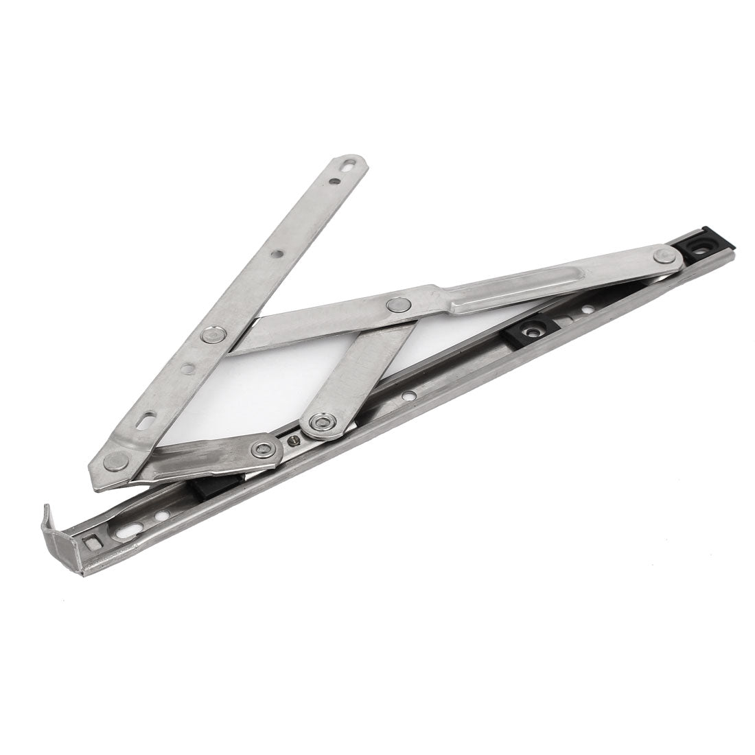 uxcell Uxcell 12-inch Length 201 Stainless Steel Foldable Casement Window Friction Hinge Stay 2pcs