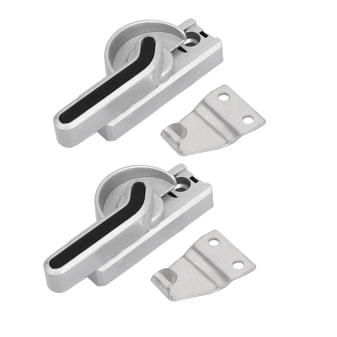 uxcell Uxcell 2pcs Zinc Alloy Cam Action Window Sash Lock Lfte Hand for Sliding Window