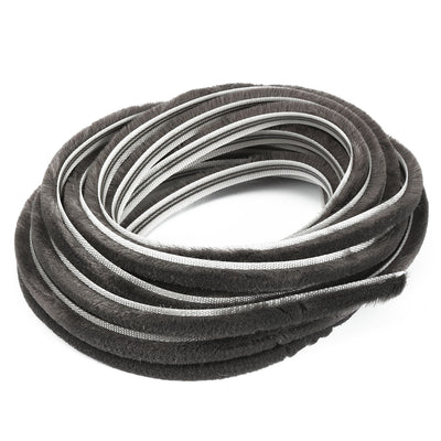 Harfington Uxcell Window Weather Seal Strip 5/16 Inch Width x 1/4-Inch Thick x 19.7 Feet Length