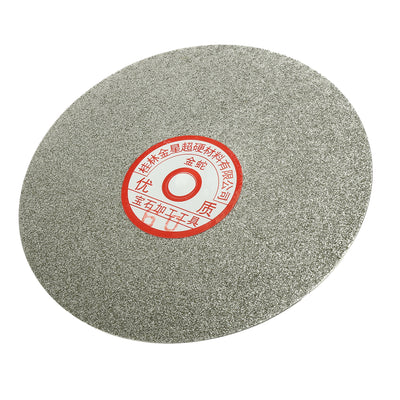 Harfington Uxcell 6-inch Grit 60 Diamond Coated Flat Lap Wheel Grinding Sanding Polishing Disc