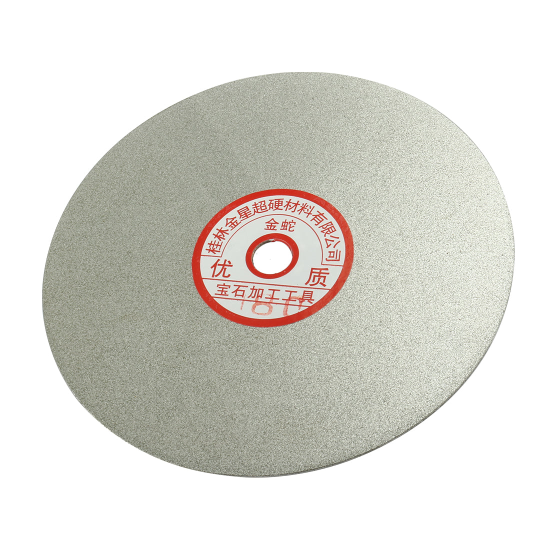uxcell Uxcell 6-inch Grit 180 Diamond Coated Flat Lap Wheel Grinding Sanding Polishing Disc