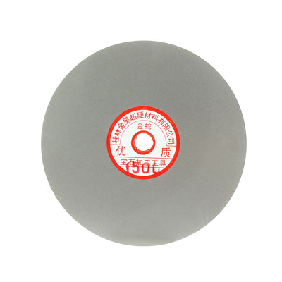 Harfington Uxcell 6-inch Grit 1500 Diamond Coated Flat Lap Wheel Grinding Sanding Polishing Disc