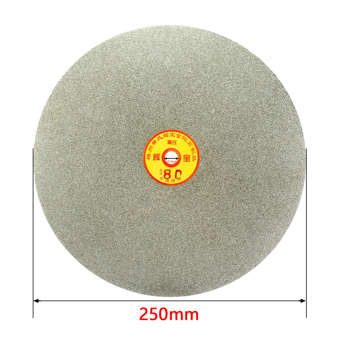 Uxcell 6-Inch Diamond Coated Flat Lap Wheel Discs - 150 & 240 Grit Set Of 2, 1/2" Arbor Hole For Grinding/Polishing