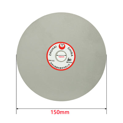 Harfington Uxcell 6-inch Diamond Coated Flat Lap Wheel Grinding Sanding Polishing Disc