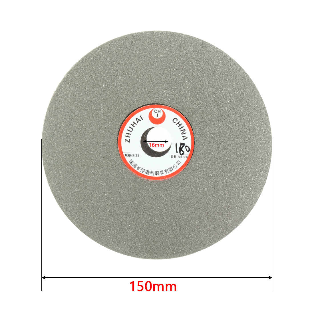 uxcell Uxcell 6-inch Diamond Coated Flat Lap Wheel Grinding Sanding Polishing Disc
